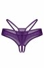 Obsessive Vibres Crotchless Thong stringi damskie tył